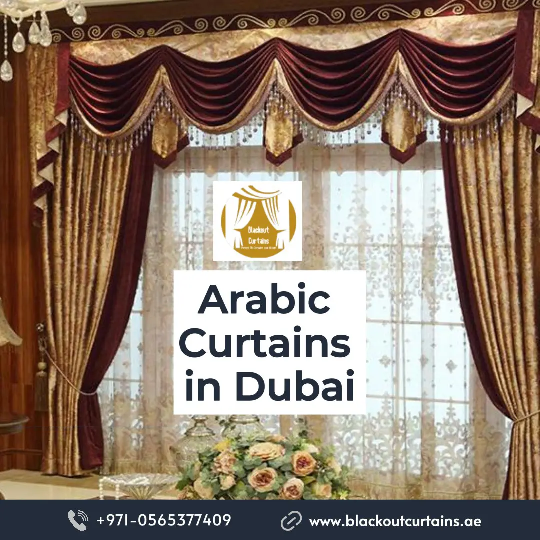 Arabic curtains in Al Safa